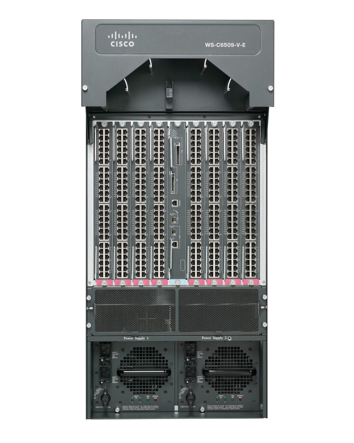 Commutateur Cisco WS-C6509-V-E WS-C6509-V-E by Cisco