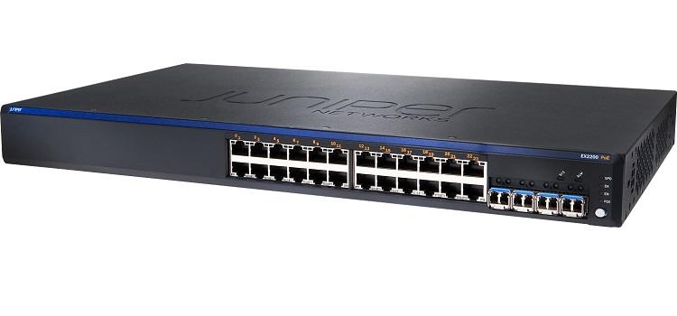 Commutateur Juniper EX2200-24P-4G-TAA EX2200-24P-4G-TAA by Juniper