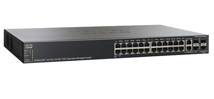 Commutateur Cisco SB SF500-24P (SF500-24P-K9-G5-EU) SF500-24P-K9-G5-EU by Cisco