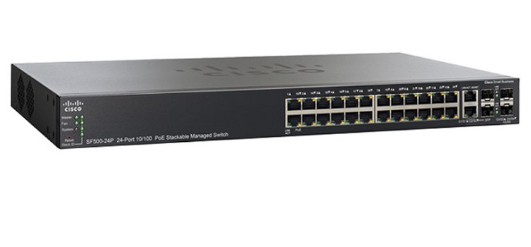 Commutateur Cisco SB SF500-24MP (SF500-24MP-K9-EU) SF500-24MP-K9-EU by Cisco