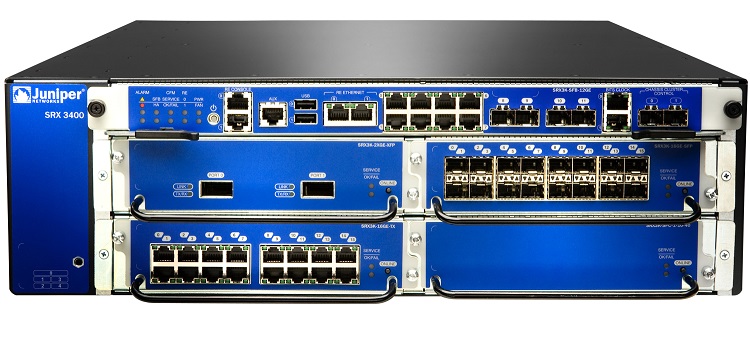 Pare-feu Juniper SRX3400BASE-DC2 SRX3400BASE-DC2 by Juniper