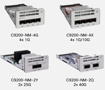 module d'interface Cisco C9200-NM-4X C9200-NM-4X by Cisco