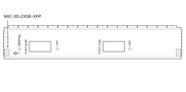 module d'interface Juniper MIC-3D-2XGE-XFP MIC-3D-2XGE-XFP by Juniper