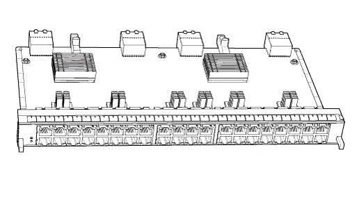 module d'interface Juniper MIC-3D-40GE-TX MIC-3D-40GE-TX by Juniper