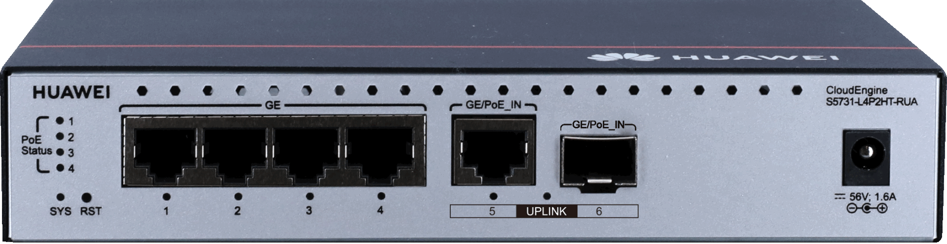 Commutateur Huawei S5731-L4T2S-RUA S5731-L4T2S-RUA by Huawei