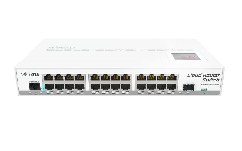 Commutateur Mikrotik CRS125-24G-1S-IN CRS125-24G-1S-IN by Mikrotik
