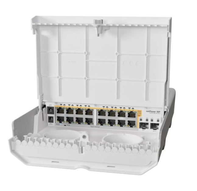 Commutateur MikroTik netPower 16P netPower 16P by Mikrotik