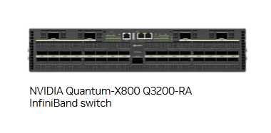 Commutateur NVIDIA Quantum-X800 InfiniBand Q3200-RA Q3200-RA by Nvidia