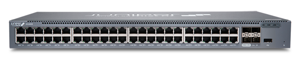 Commutateur juniper EX4000-48P EX4000-48P by Juniper