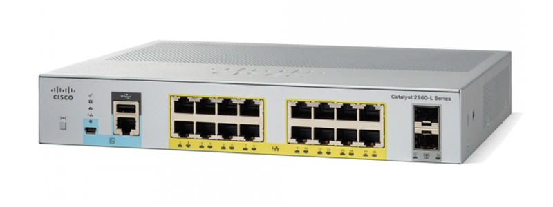 Commutateur Cisco WS-C2960L-16PS-LL WS-C2960L-16PS-LL by Cisco