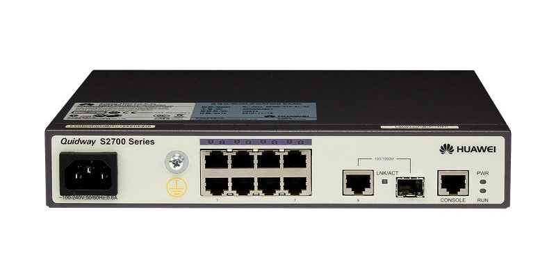 Commutateur Huawei S2700-9TP-EI-AC S2700-9TP-EI-AC by Huawei