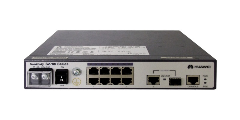 Commutateur Huawei S2700-9TP-EI-DC S2700-9TP-EI-DC by Huawei