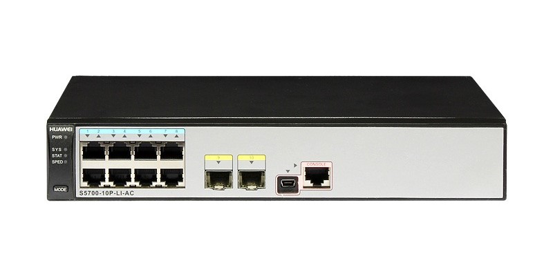 Commutateur Huawei S5700-10P-LI-AC S5700-10P-LI-AC by Huawei
