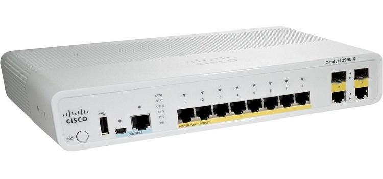 Commutateur Cisco WS-C2960C-8PC-L WS-C2960C-8PC-L by Cisco