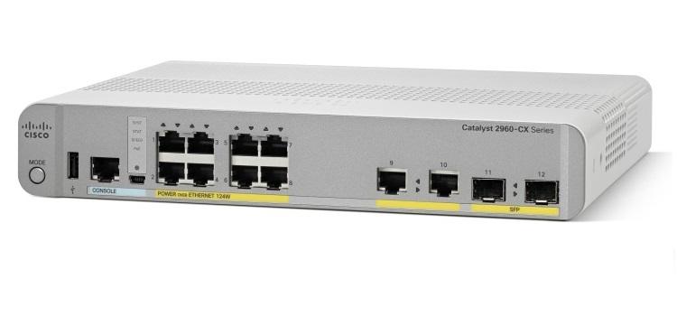 Commutateur Cisco WS-C2960CX-8PC-L WS-C2960CX-8PC-L by Cisco