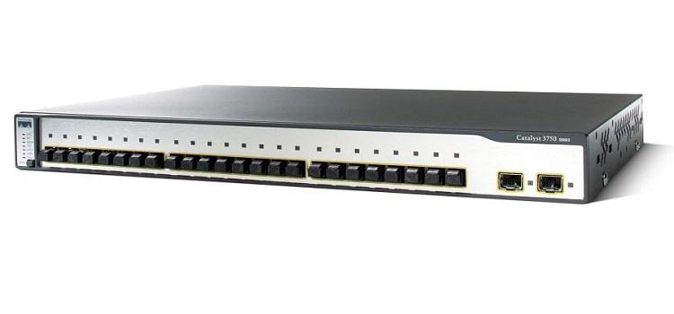 Commutateur Cisco WS-C3750-24FS-S WS-C3750-24FS-S by Cisco