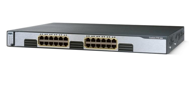 Commutateur Cisco WS-C3750G-24T-S WS-C3750G-24T-S by Cisco