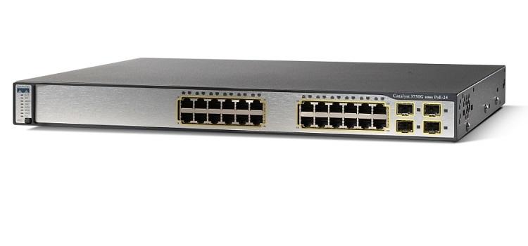 Commutateur Cisco WS-C3750G-24PS-S WS-C3750G-24PS-S by Cisco